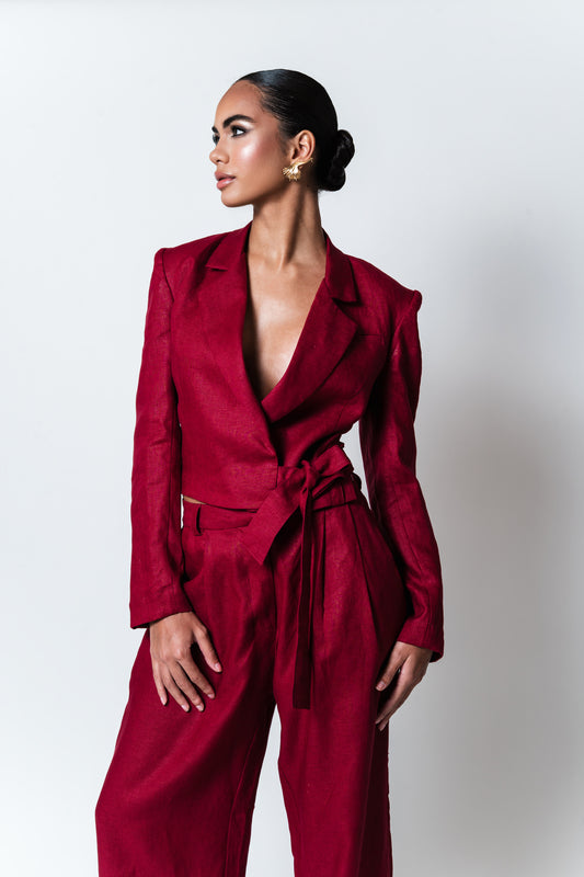 CROPPED BLAZER GIVERNY