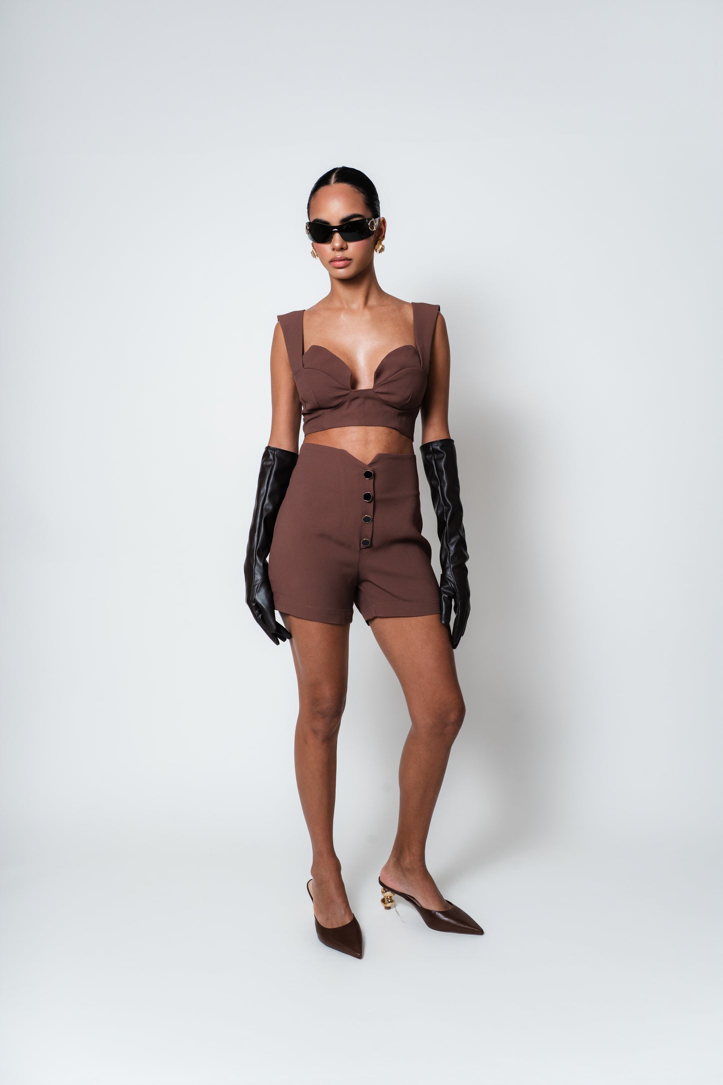SHORT ARIELA CREPE