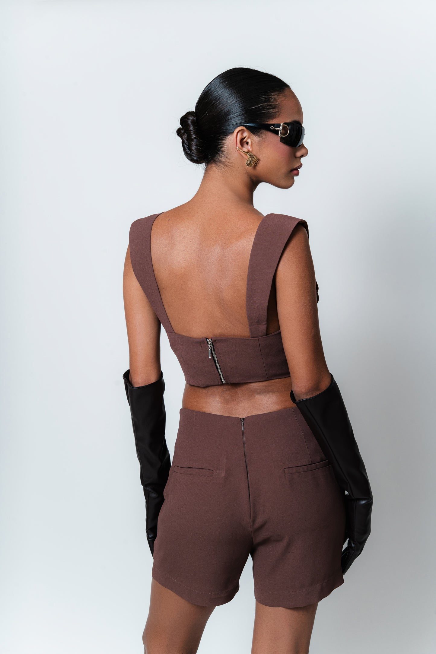 SHORT ARIELA CREPE