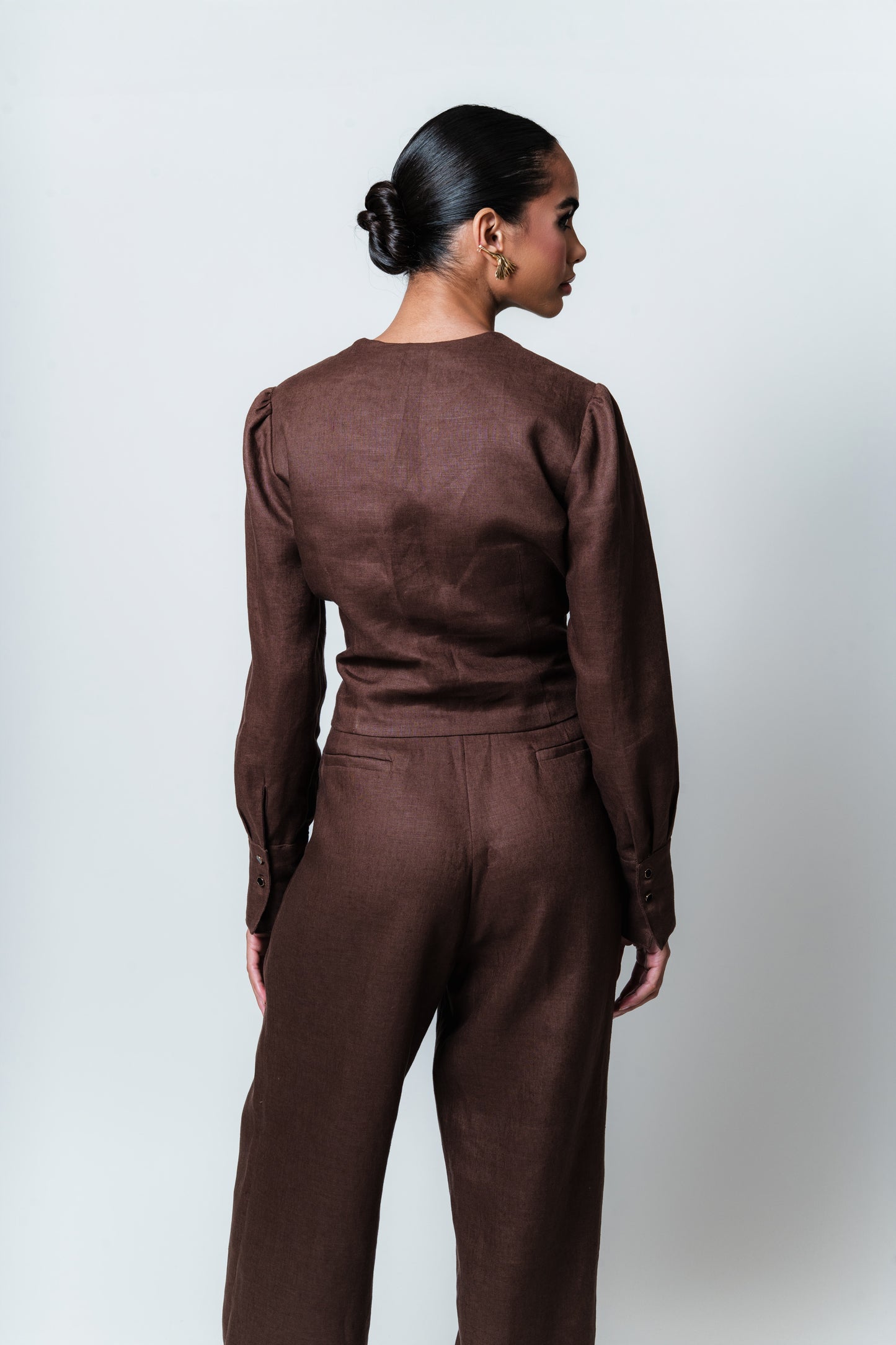 CALÇA WIDE LEG LINHO