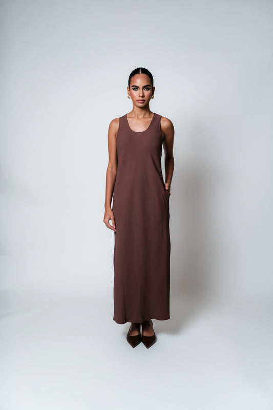 VESTIDO ESSENCIALS CREPE