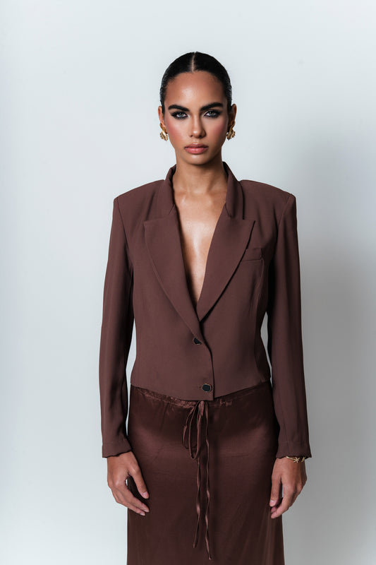 BLAZER MIRANDA CREPE