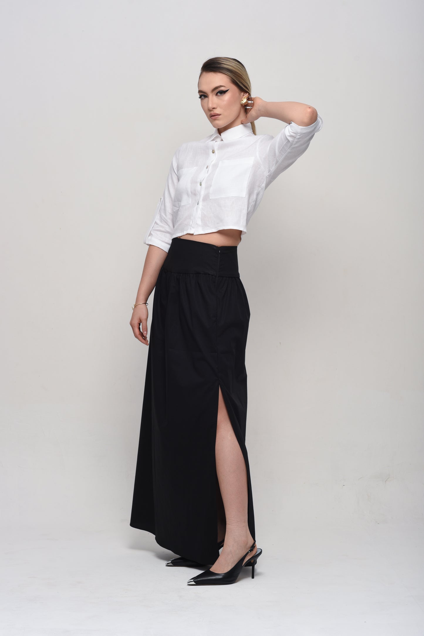 CAMISA CROPPED ALINE