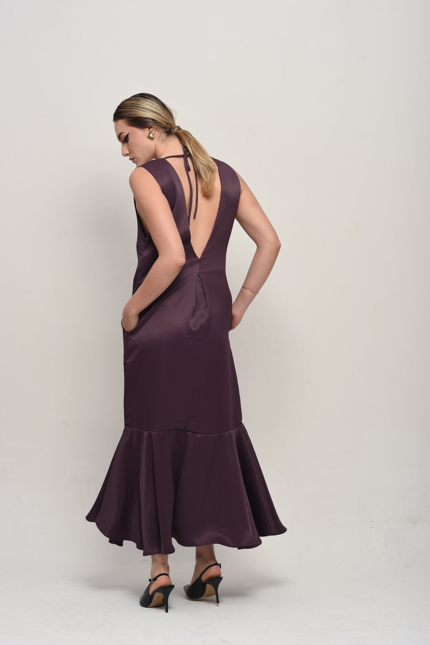 VESTIDO LOWEVE CREPE PATOU