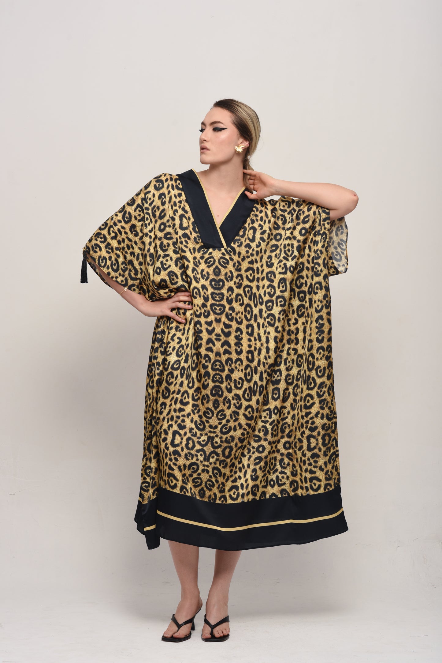 KAFTAN COURO DE ONÇA