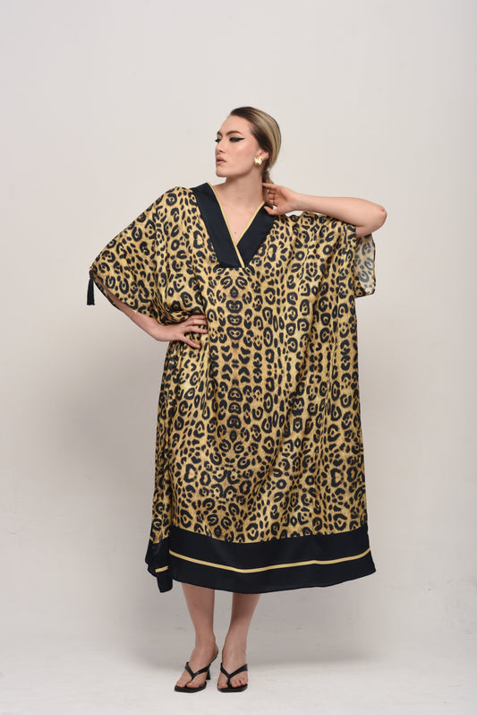 KAFTAN COURO DE ONÇA