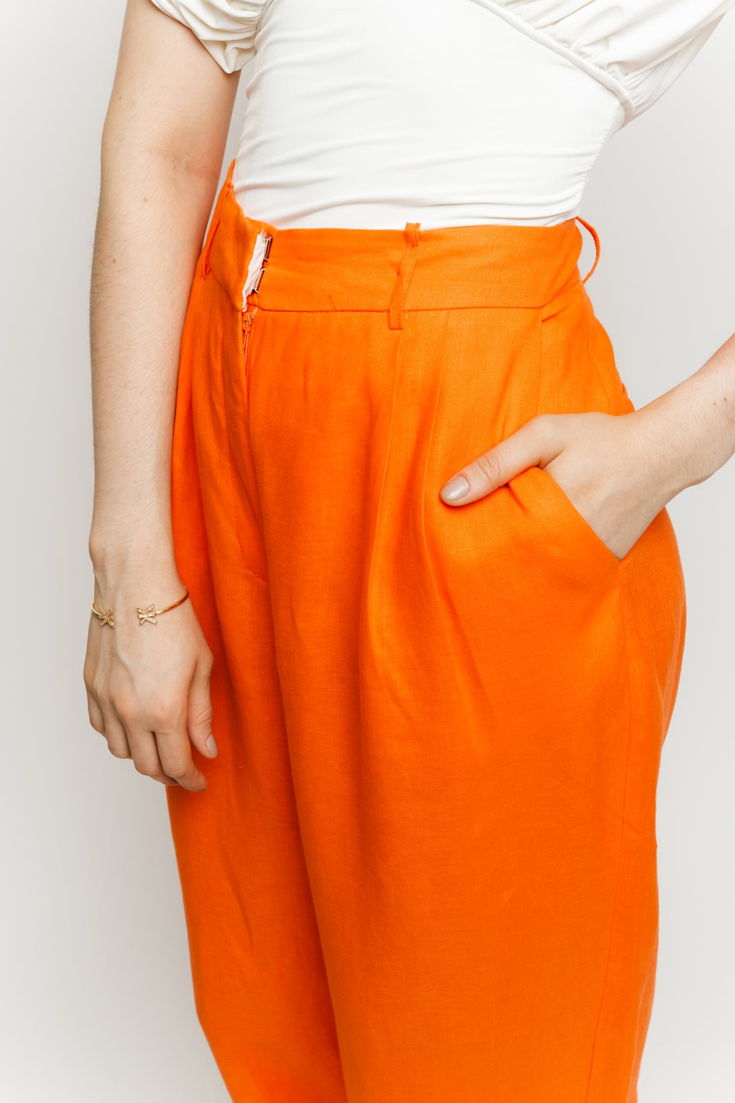 CALÇA WIDE LEG LINHO