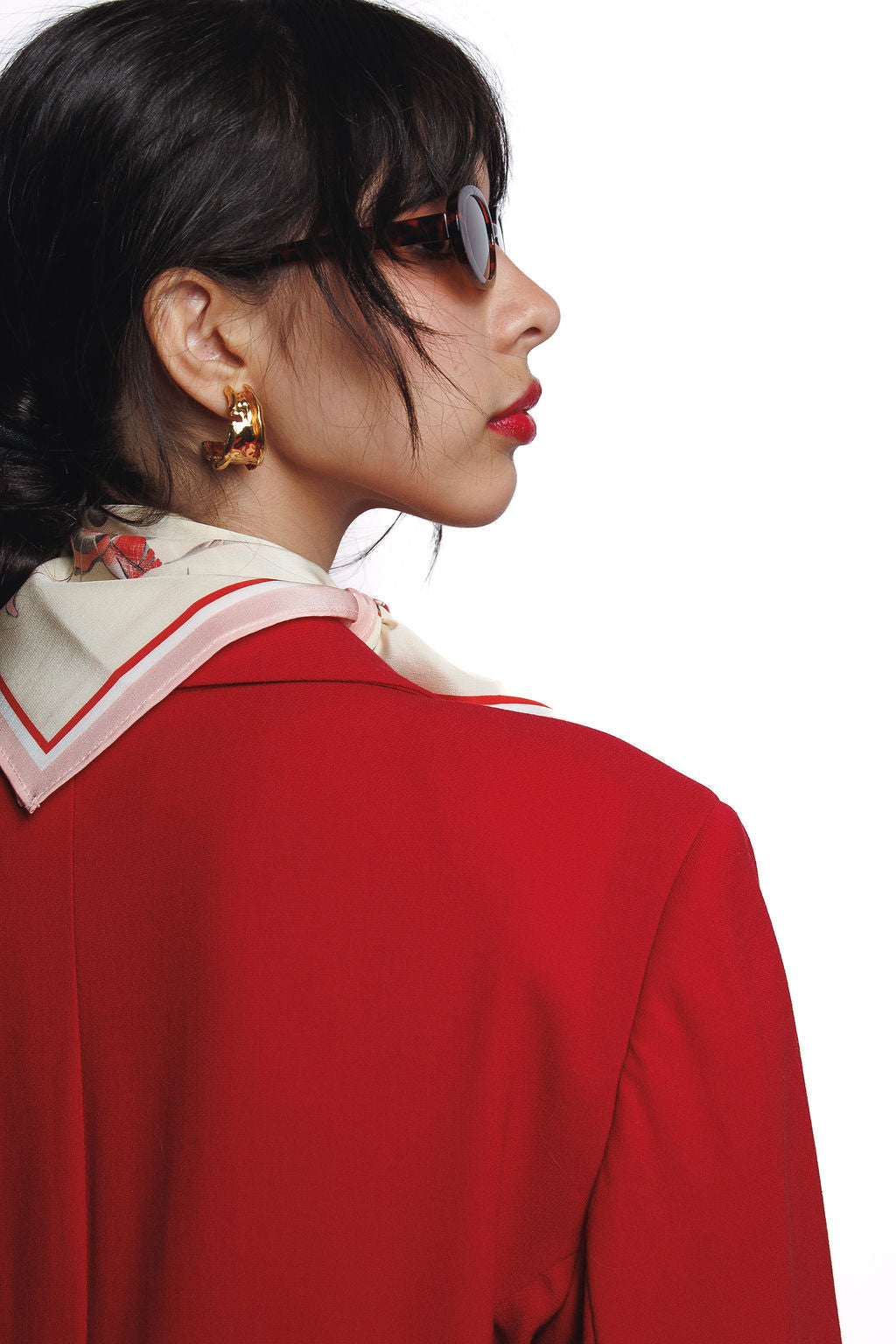 LENÇO SEDA OLHOS PEQUENO