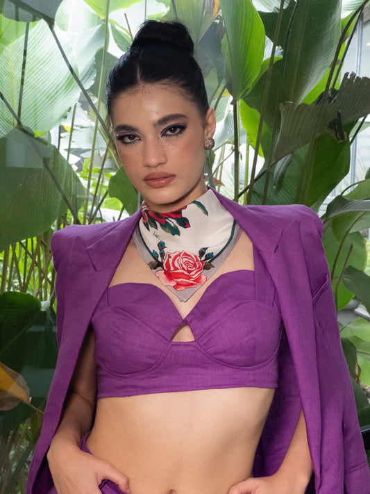 LENÇO PEQUENO QUATRO ESTAÇÕES